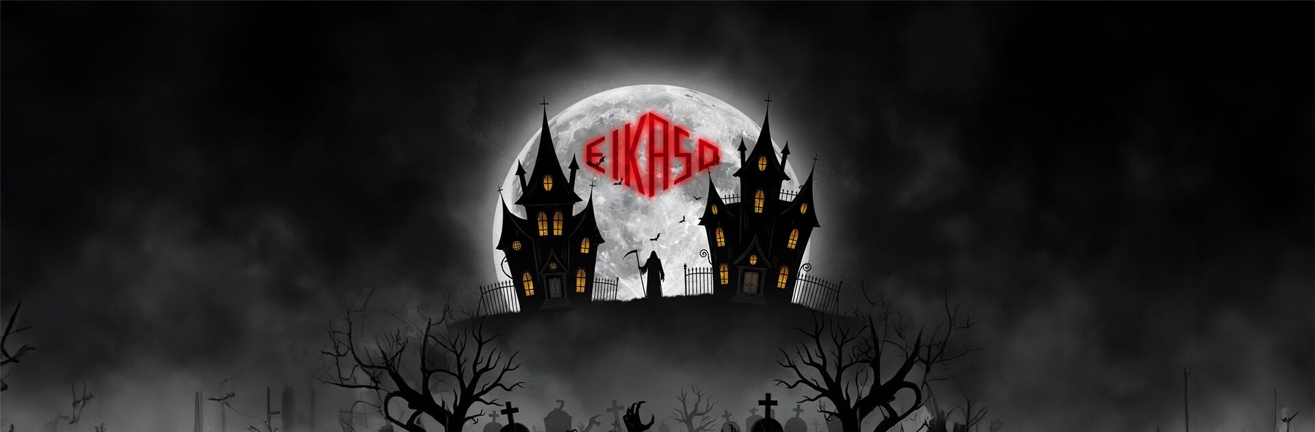 Halloween Aktion bei Eikaso: 30% Rabatt auf das gesamte Sortiment im Online-Shop. Halloween Aktion bei Eikaso: 30% Rabatt auf das gesamte Sortiment im Online-Shop.