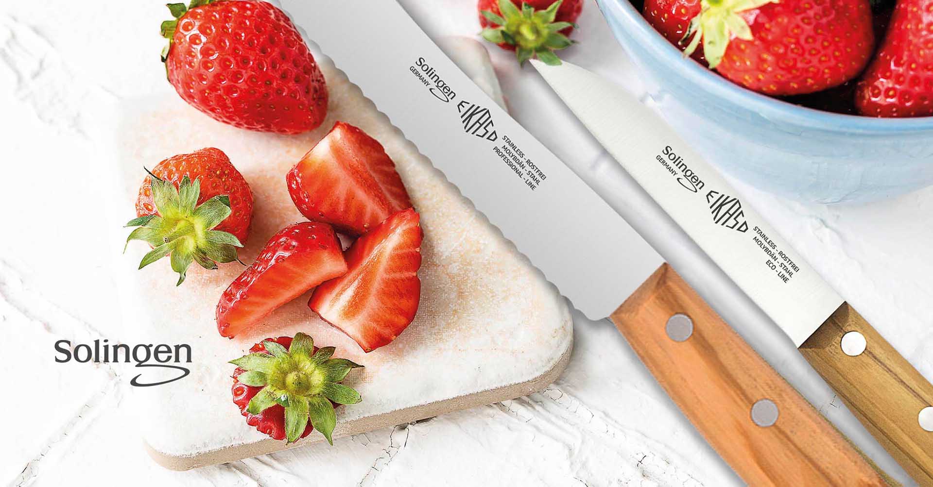 Eikaso Brunchmesser mit Holzgriff - Qualität und Eleganz vereint Eikaso Brunchmesser mit Holzgriff - Qualität und Eleganz vereint